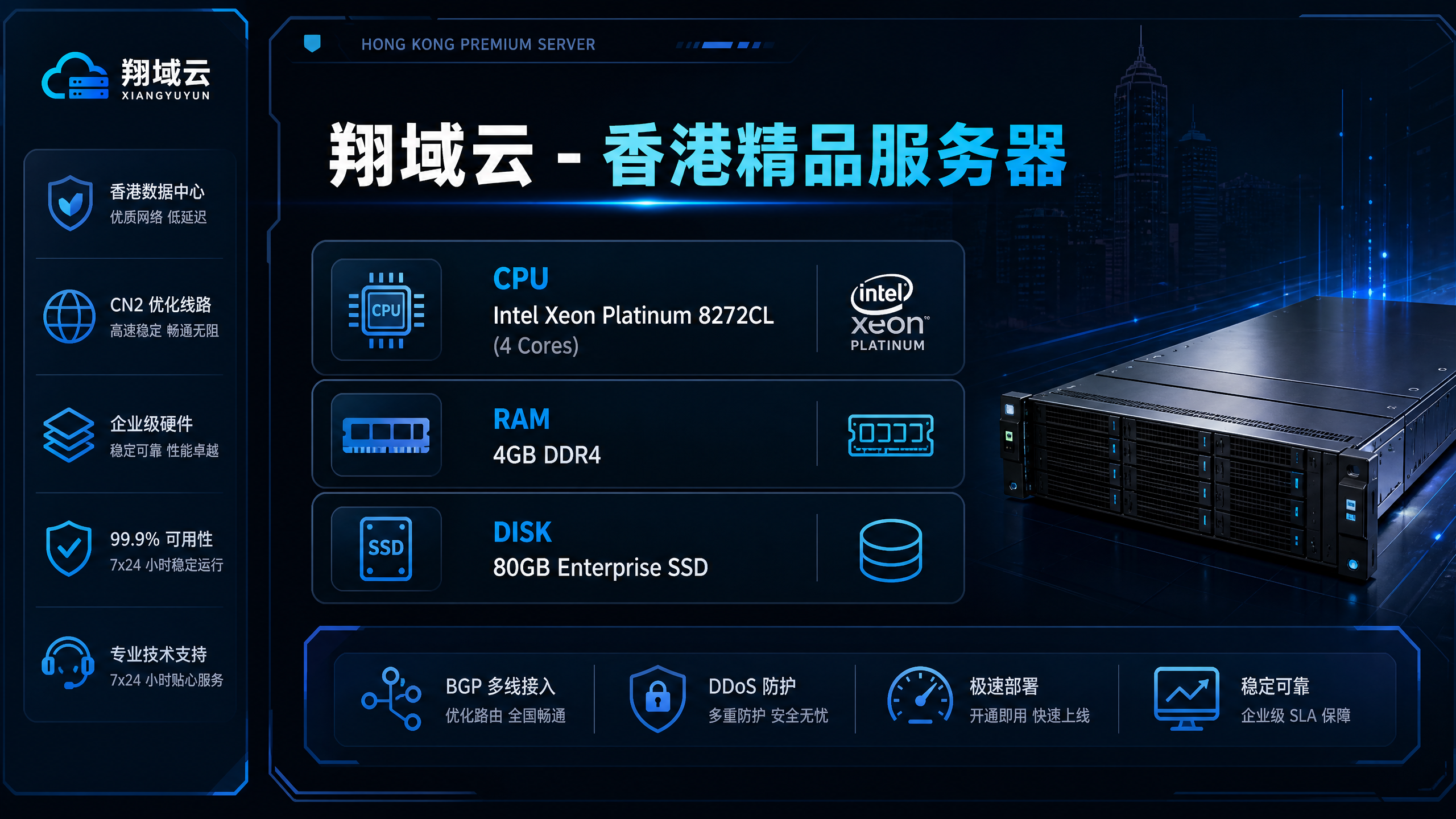 翔域云香港精品服务器：这配置，这速度，真香！——老司机带你深度体验